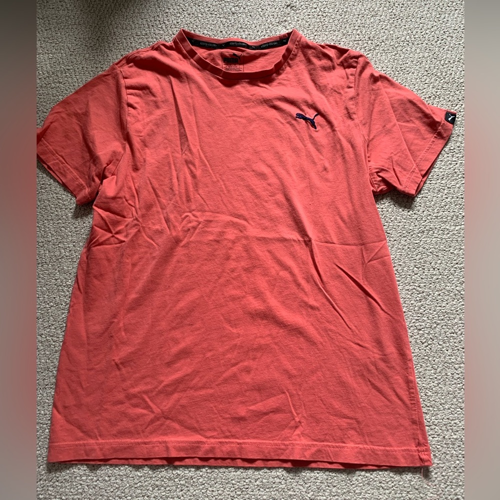 Puma Men's Red T-Shirt